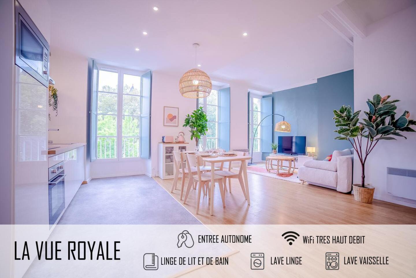 La Vue Royale - Face Au Chateau - Wifi - 4 Personnes Pau Exterior photo